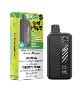FLAVOUR BEAST FLAVOUR BEAST BEAST MODE MAX 2 ON 50K SUPER SPEARMINT