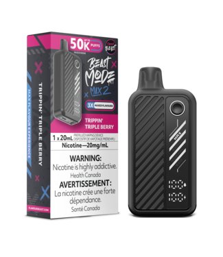 FLAVOUR BEAST FLAVOUR BEAST BEAST MODE MAX 2 ON 50K TRIPPIN' TRIPLE BERRY FLAVOUR BEAST FLAVOUR BEAST BEAST MODE MAX 2 ON 50K TRIPPIN' TRIPLE BERRY