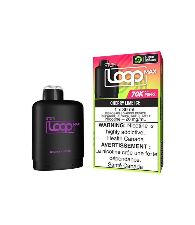 STLTH LOOP MAX 70K CHERRY LIME ICE