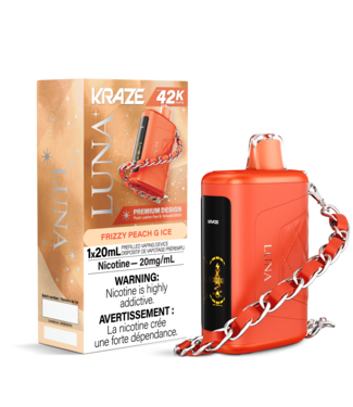 KRAZE LUNA 42K ON FRIZZY PEACH G ICE KRAZE LUNA 42K ON FRIZZY PEACH G ICE