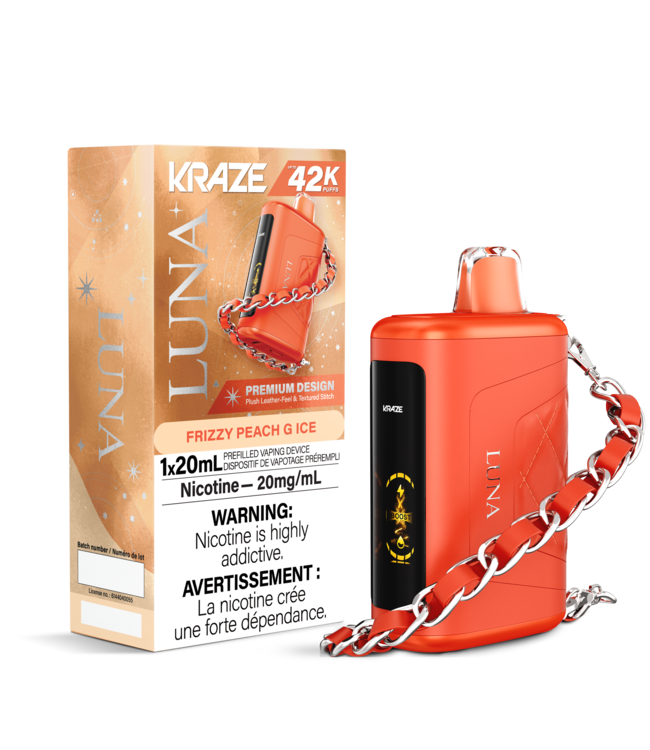 KRAZE LUNA 42K ON FRIZZY PEACH G ICE