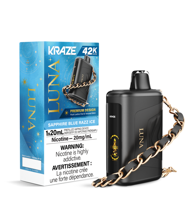 KRAZE LUNA 42K ON SAPPHIRE BLUE RAZZ ICE