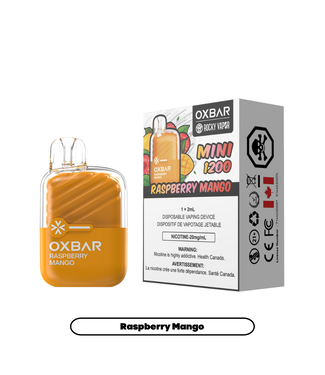 OXBAR OXBAR 1200 PUFFS RASPBERRY MANGO
