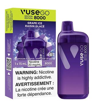 VUSE VUSE GO 8000 2.0 Grape Ice 20mg