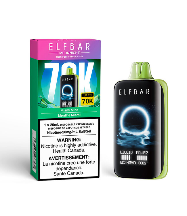 ELFBAR MOONNIGHT 70K ON MIAMI MINT