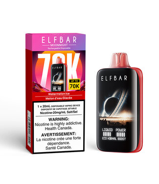 ELFBAR MOONNIGHT 70K ON WATERMELON ICE ELFBAR MOONNIGHT 70K ON WATERMELON ICE