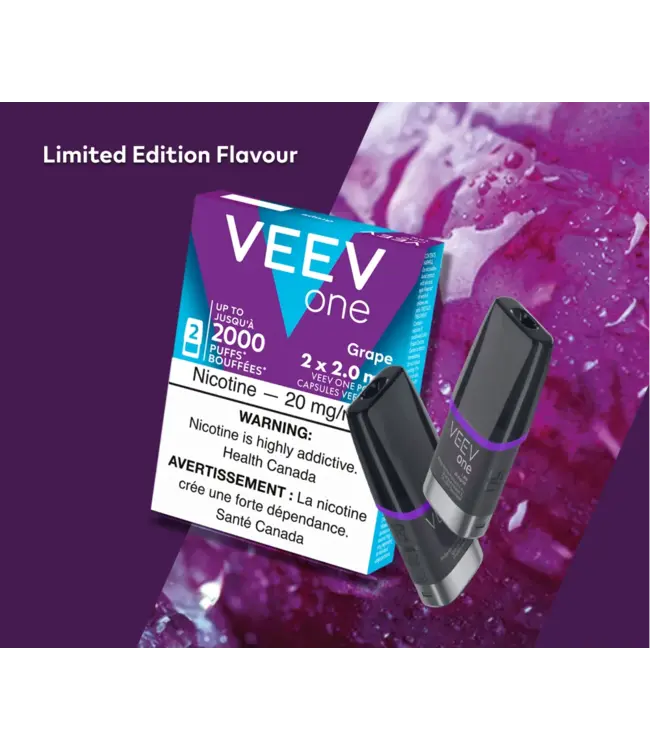 VEEV ONE PODS 20MG  GRAPE