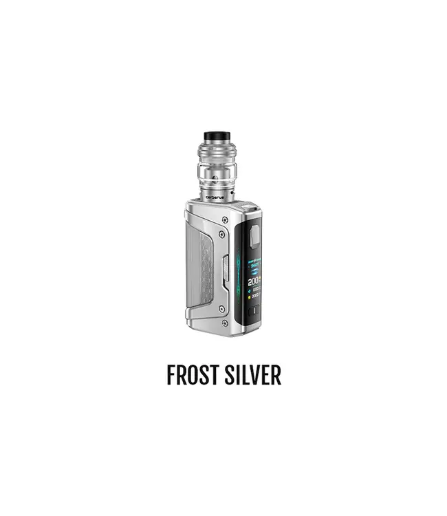 GEEKVAPE AEGIS LEGEND 5 STARTER KIT [CRC] FROST SILVER