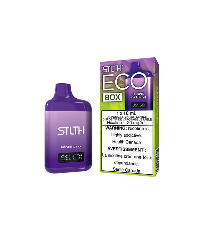 STLTH ECO BOX 10ML ON PURPLE GRAPE ICE