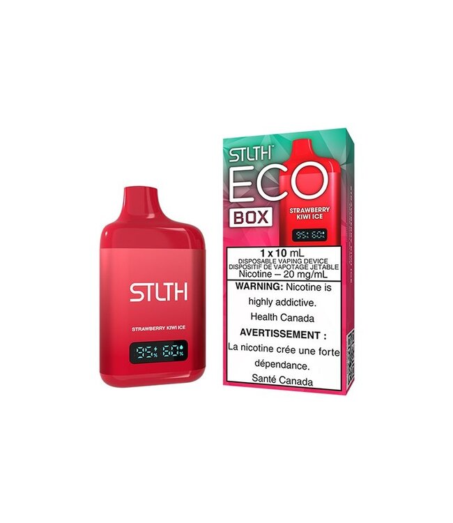 STLTH ECO BOX 10ML ON STRAWBERRY KIWI ICE