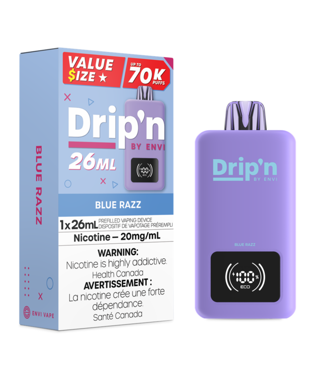 DRIP'N ON 70K BLUE RAZZ