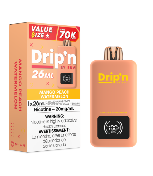 DRIP'N ON 70K MANGO PEACH WATERMELON