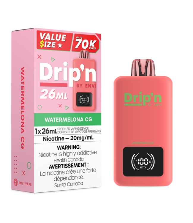 DRIP'N ON 70K WATERMELON CG