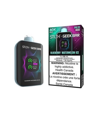 STLTH STLTH X GEEKBAR 80K ON BLUEBERRY WATERMELON ICE