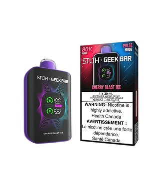 STLTH STLTH X GEEKBAR 80K ON CHERRY BLAST ICE