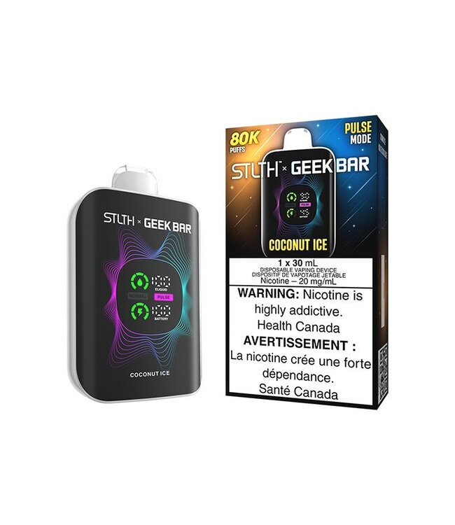 STLTH X GEEKBAR 80K ON COCONUT ICE