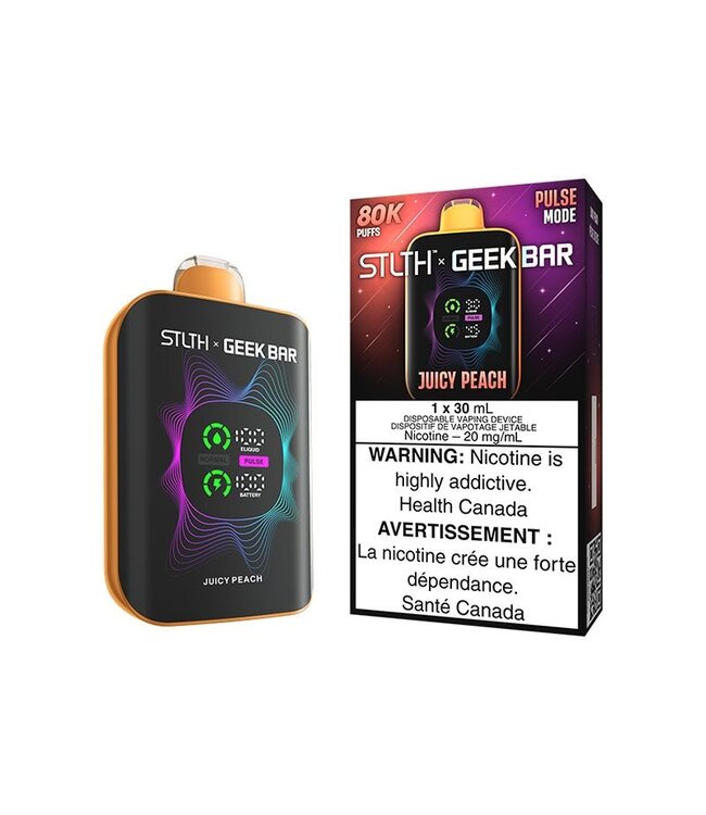 STLTH X GEEKBAR 80K ON JUICY PEACH