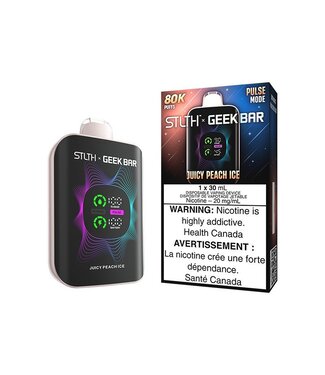 STLTH STLTH X GEEKBAR 80K ON JUICY PEACH ICE