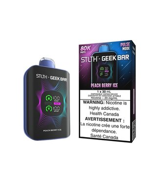 STLTH STLTH X GEEKBAR 80K ON PEACH BERRY ICE