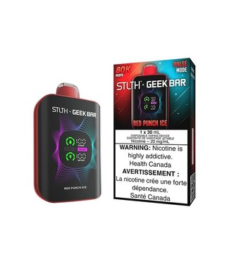 STLTH STLTH X GEEKBAR 80K ON RED PUNCH ICE