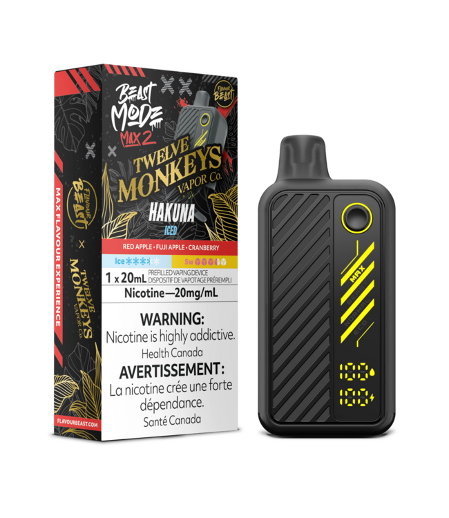 FLAVOUR BEAST BEAST MODE MAX 2 ON 50K HAKUNA ICED