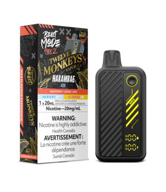 FLAVOUR BEAST FLAVOUR BEAST BEAST MODE MAX 2 ON 50K HARAMBAE ICED