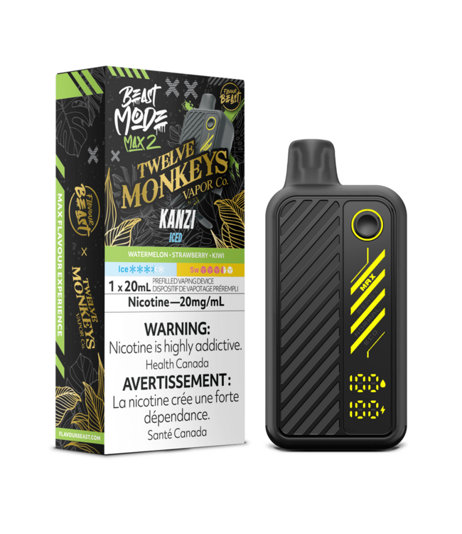FLAVOUR BEAST BEAST MODE MAX 2 ON 50K KANZI ICED