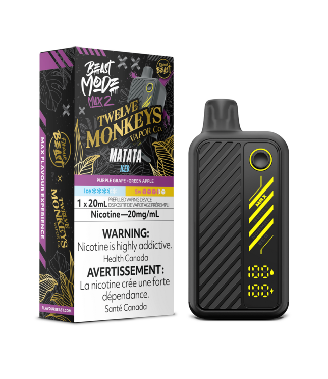 FLAVOUR BEAST BEAST MODE MAX 2 ON 50K MATATA ICED