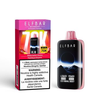 ELFBAR MOONNIGHT 70K ON WATERMELON GUAVA ELFBAR MOONNIGHT 70K ON WATERMELON GUAVA