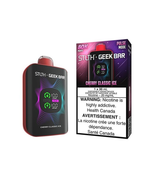 STLTH X GEEKBAR 80K ON CHERRY CLASSIC ICE