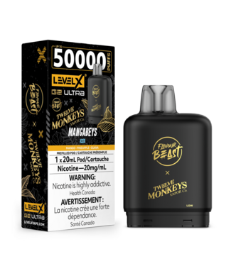 Level X FLAVOUR BEAST LEVEL X G2 ULTRA POD ON MANGABEYS ICED