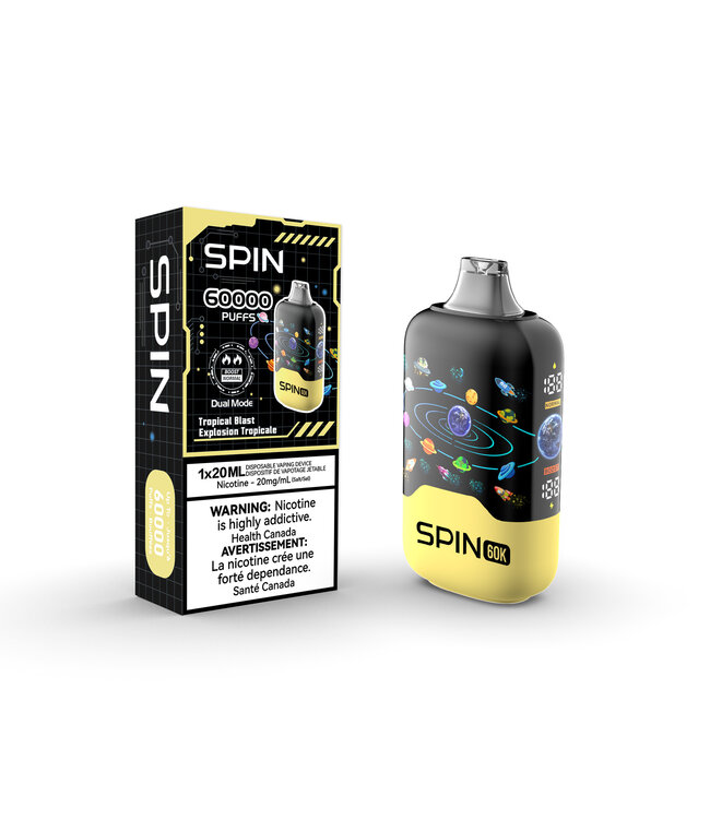 SPIN 60K ON  TROPICAL BLAST