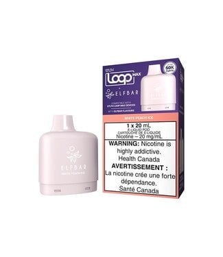 STLTH STLTH LOOP MAX X ELFBAR 50K WHITE PEACH ICE