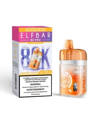 ELFBAR BCPRO 80K ON PEACH MANGO WATERMELON