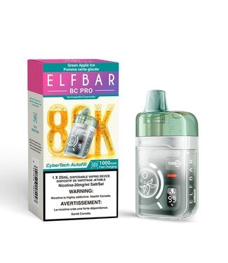 ELFBAR BCPRO 80K ON GREEN APPLE ICE