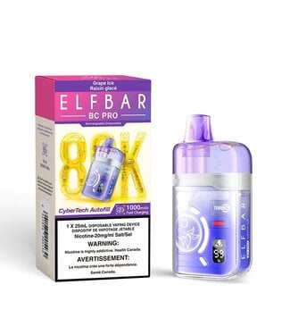 ELFBAR BCPRO 80K ON GRAPE ICE