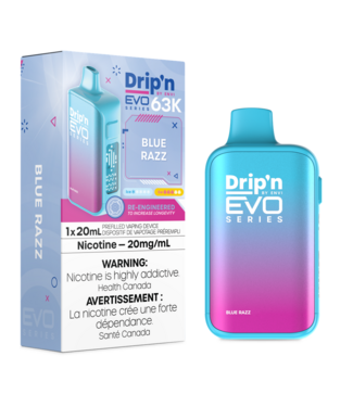 Drip'n by Envi Drip'n by Envi EVO 63K Disposable - Blue Razz 20MG
