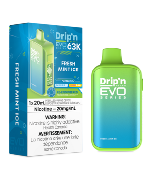 Drip'n by Envi Drip'n by Envi EVO 63K Disposable - Fresh Mint Ice 20MG