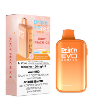 Drip'n by Envi Drip'n by Envi EVO 63K Disposable - Juicy Peach Ice 20MG