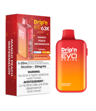 Drip'n by Envi Drip'n by Envi EVO 63K Disposable - Mango Peach Watermelon 20MG