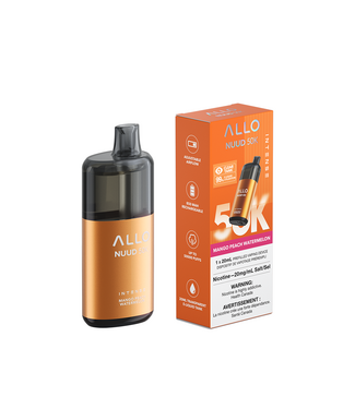 ALLO ALLO INTENSE NUUD 50K ON MANGO PEACH WATERMELON