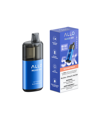 ALLO ALLO INTENSE NUUD 50K ON BLUE RAZZ PEACH
