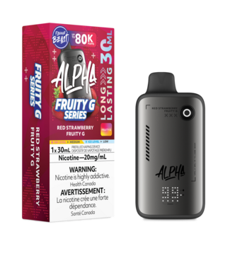 FLAVOUR BEAST FLAVOUR BEAST ALPHA 80K ON RED STRAWBERRY FRUITY G