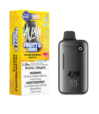 FLAVOUR BEAST FLAVOUR BEAST ALPHA 80K ON YELLOW PINEAPPLE FRUITY G