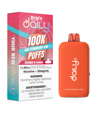 DRIP'N DRIP'N DAILY 30ML 100K ON JUST STRAWBERRY KIWI