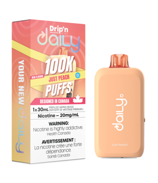 DRIP'N DRIP'N DAILY 30ML 100K ON JUST PEACH