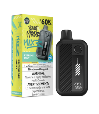 FLAVOUR BEAST FLAVOUR BEAST BEAST MODE MAX 3 ON 60K EXTREME MINT ICED