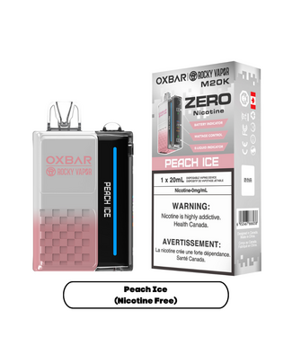 OXBAR OXBAR M20K NICOTINE FREE PEACH ICE
