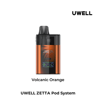 UELL ZETTA  POD KIT 10mL [CRC] VOLCANIC ORANGE