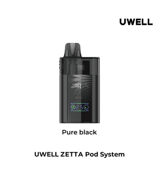 UELL ZETTA  POD KIT 10mL [CRC] PURE BLACK